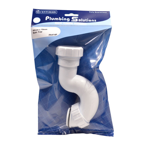 Centurion Shallow Bath Trap, 40 x 19mm