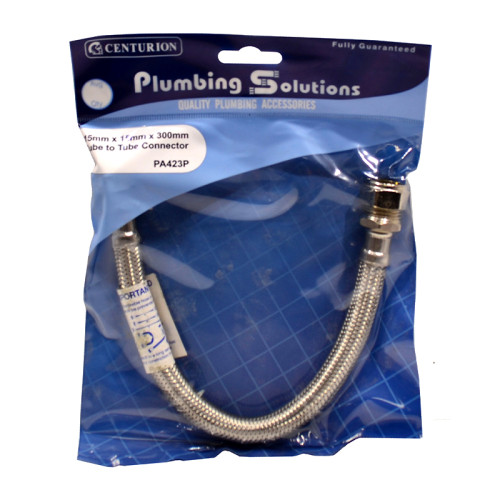 15mm x 15mm x 300mm Tube to Tube Connector