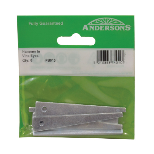 Drive In Steel Vine Eyes, 75mm