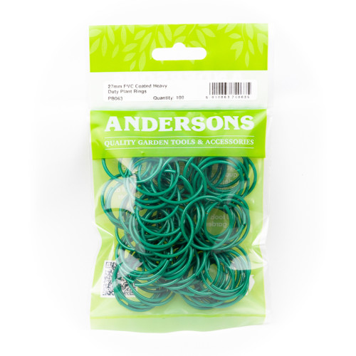 Heavy Duty Plant Rings, Green