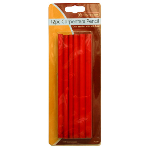 Carpenters Pencils, 12pc