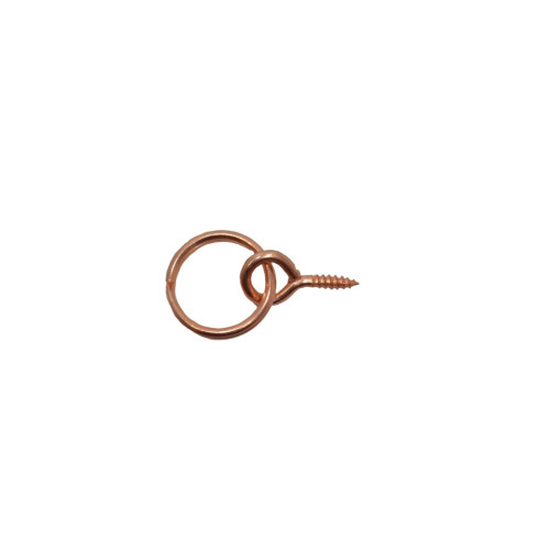 15mm Coppered Picture Screw Rings