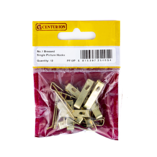 No 1 EB Single Picture Hooks (Pack of 12)
