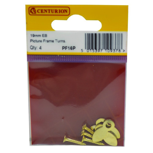 19mm EB Picture Frame Turns (Pack of 4)