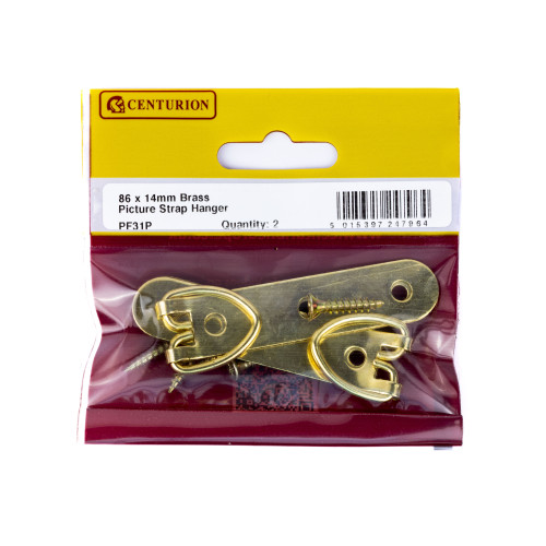 86 x 14mm EB Picture Strap Hanger (Pack of 2)