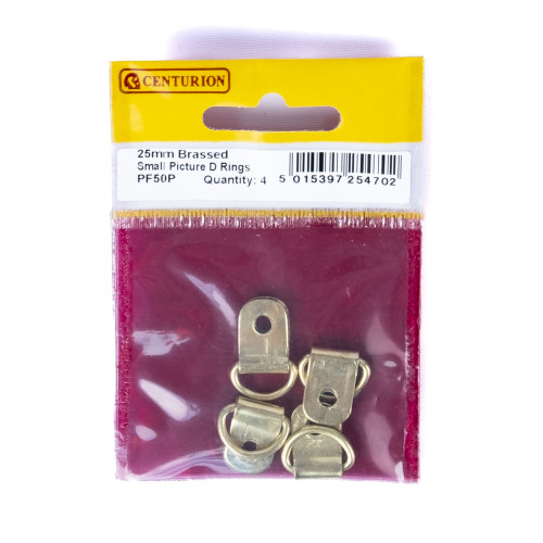 25mm EB Small Picture D Rings (Pack of 4)