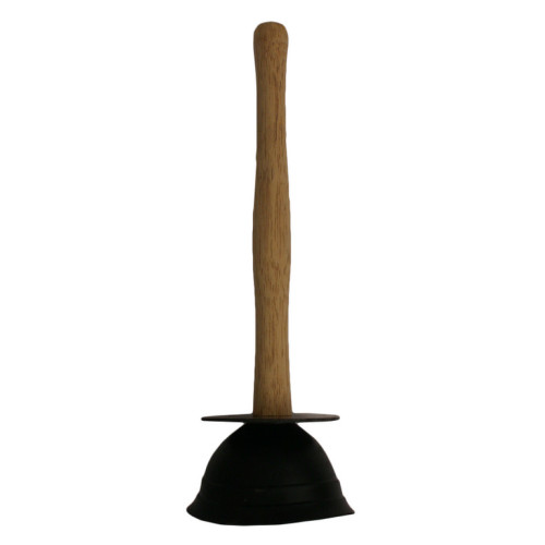 Wooden Handle Plunger - 175 x 100mm