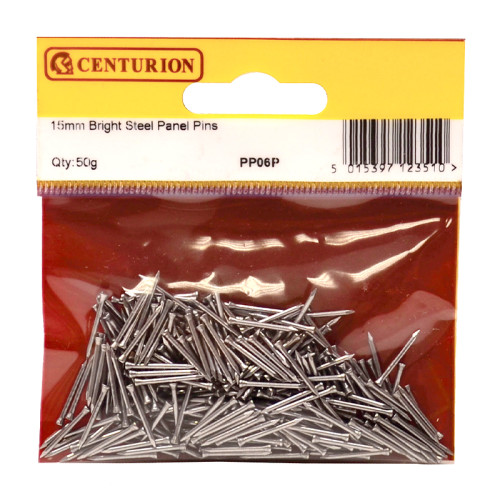 15mm Steel Panel Pins