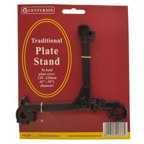 Centurion Classic Plate Stand, 150mm 250mm, Black
