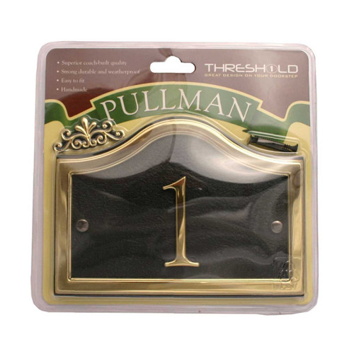 18cm x 13cm Black/Gold Pullman 1