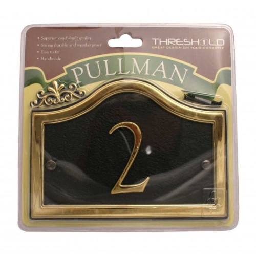 18cm x 13cm Black/Gold Pullman 2