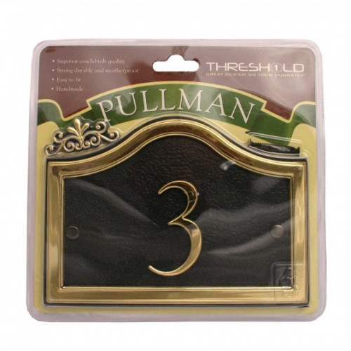 18cm x 13cm Black/Gold Pullman 3