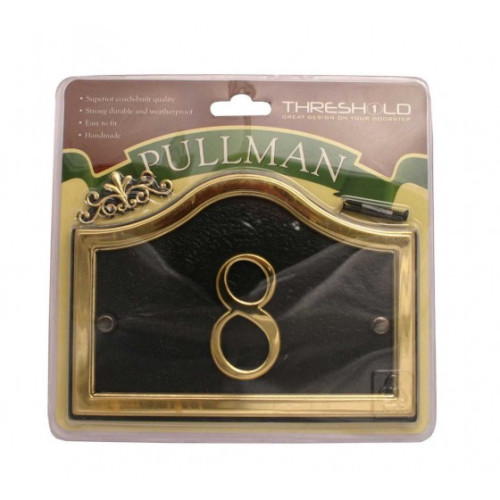 18cm x 13cm Black/Gold Pullman 8