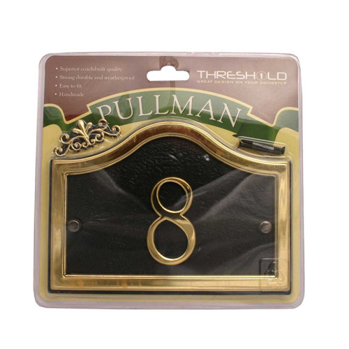 18cm x 13cm Black/Gold Pullman 8