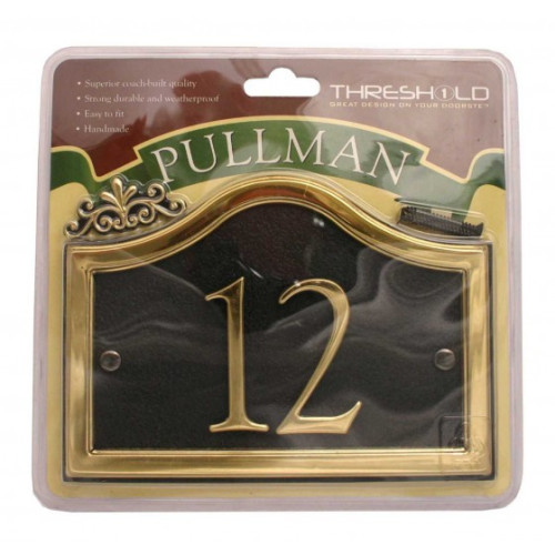 18cm x 13cm Black/Gold Pullman 12