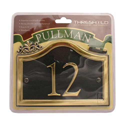 18cm x 13cm Black/Gold Pullman 12