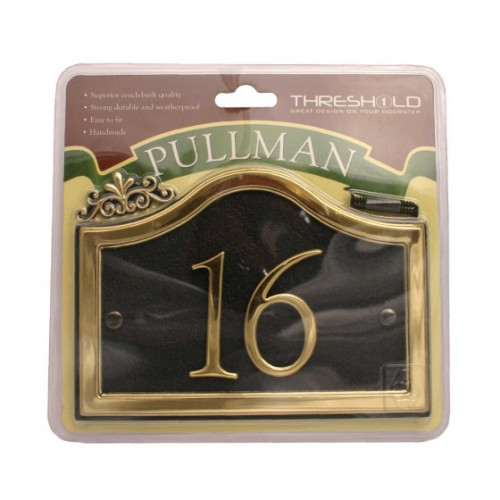 18cm x 13cm Black/Gold Pullman 16