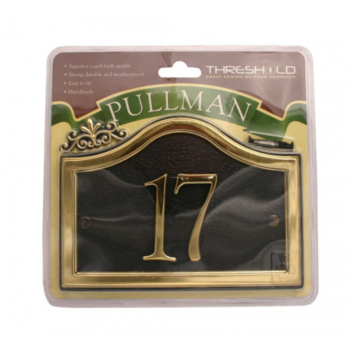 18cm x 13cm Black/Gold Pullman 17