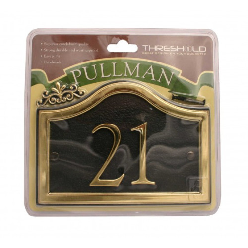 18cm x 13cm Black/Gold Pullman 21