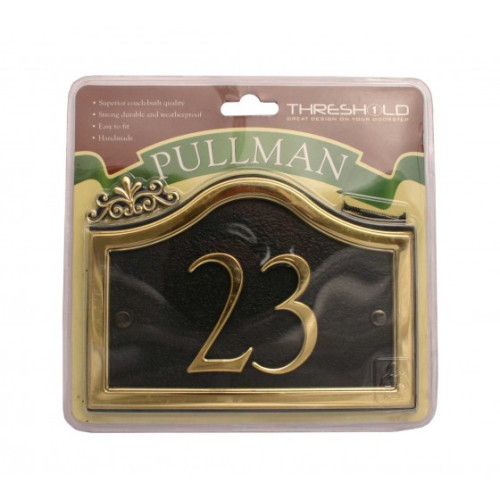 18cm x 13cm Black/Gold Pullman 23