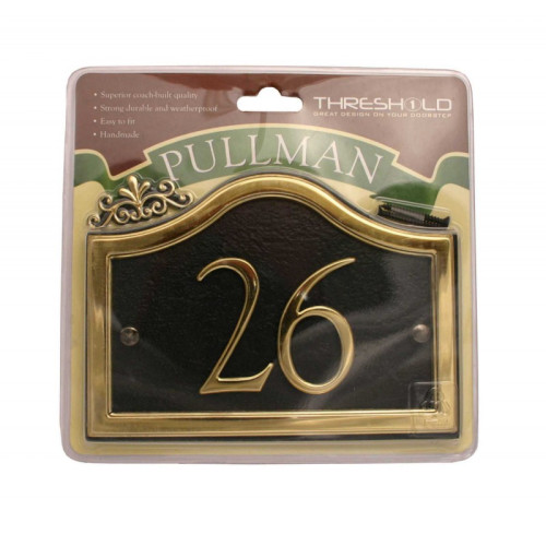 18cm x 13cm Black/Gold Pullman 26