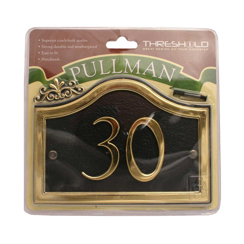 18cm x 13cm Black/Gold Pullman 30