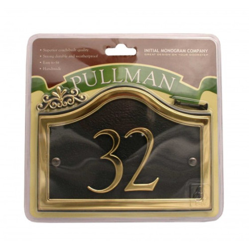 18cm x 13cm Black/Gold Pullman 32