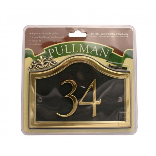 18cm x 13cm Black/Gold Pullman 34