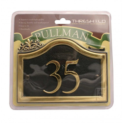 18cm x 13cm Black/Gold Pullman 35