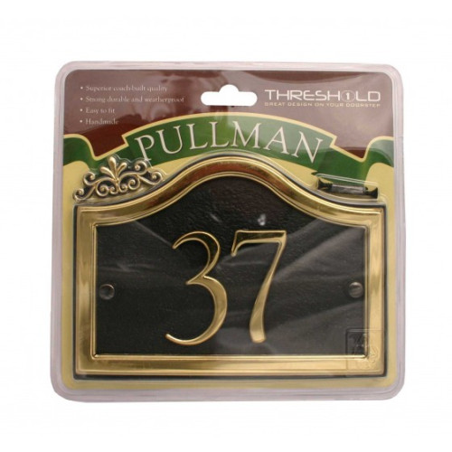 18cm x 13cm Black/Gold Pullman 37