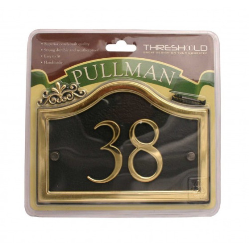 18cm x 13cm Black/Gold Pullman 38