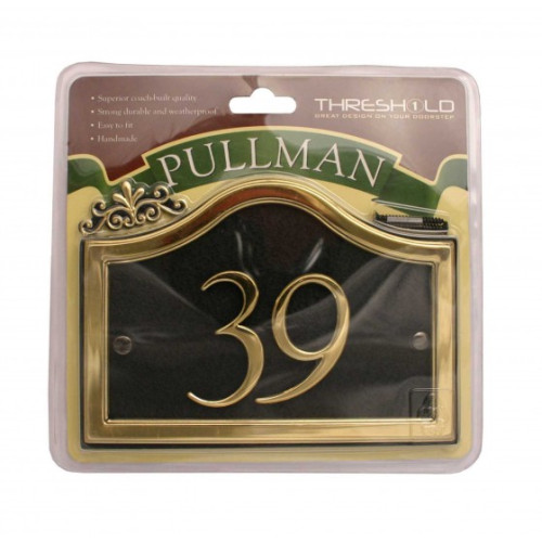 18cm x 13cm Black/Gold Pullman 39