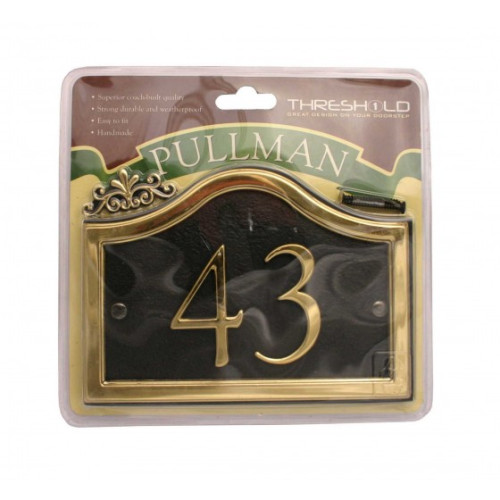 27 x 13cm Black/Gold Pullman 43