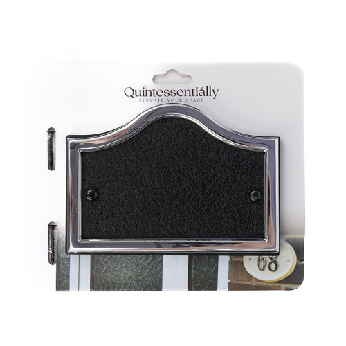 26 x 13cm Black/Silver Pullman Blank PUSB