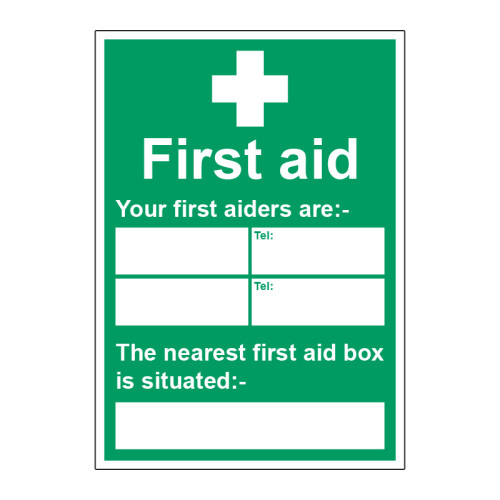 Your first aiders - PP (148 x 210mm)