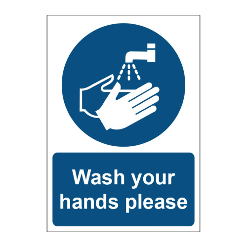 Wash your hands please - PP (148 x 210mm)
