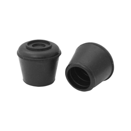 32mm Chair Ferrule - Black Rubber