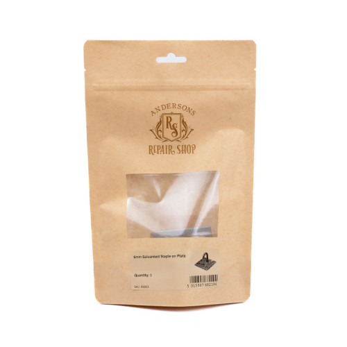 Repair Shop Staple On Plate - Galvanised