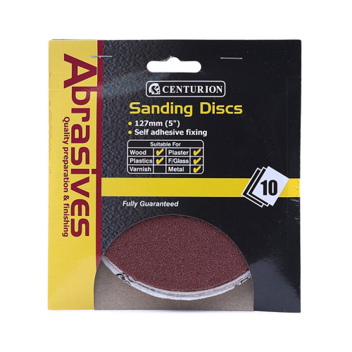 125mm Assorted Self Adhesive Circular Sanding 10pk
