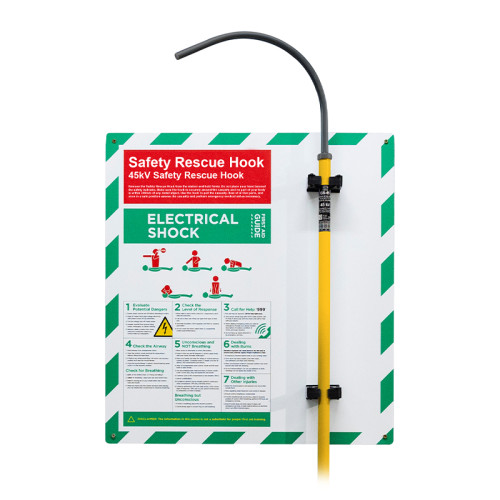 Safety Rescue Shadowboard: Board & Hook Only