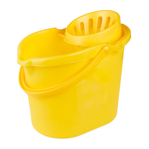 12 Litre Polypropylene Mop Bucket, For Use With Shadow Board, Yellow
