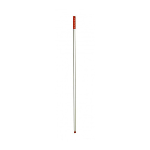 1360mm Swaged-End Aluminium Handle With Polypropylene Grip, Red