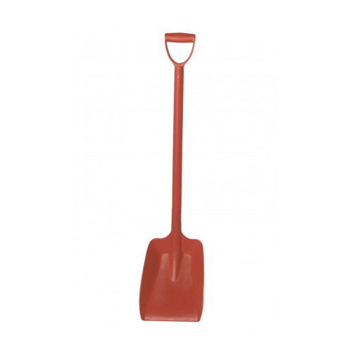 320mm D-Grip Polypropylene Shovel, Red