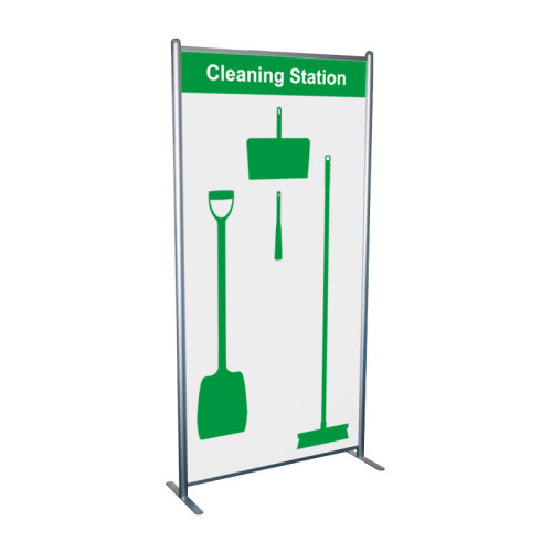 Shadowboard in Frame - Style A (Green) Hooks