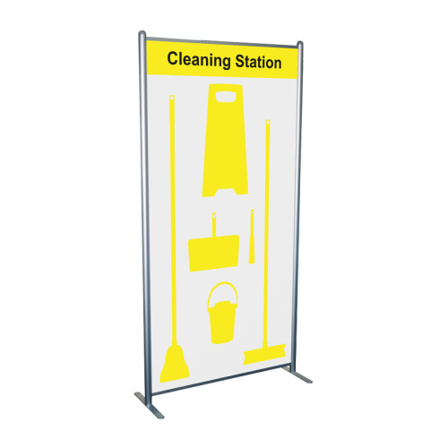 Shadowboard in Frame - Style B (Yellow) Hooks