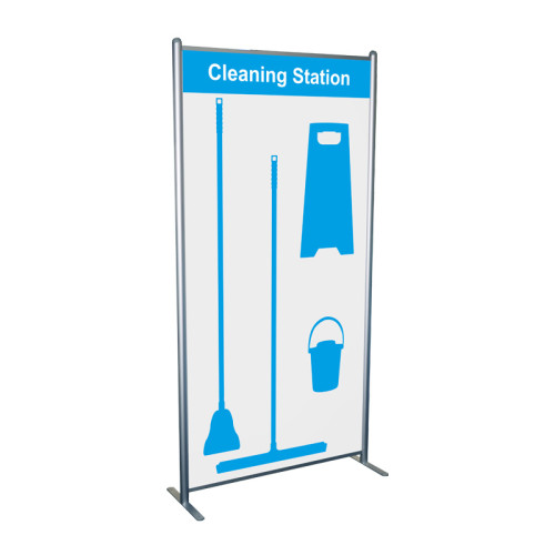 Shadowboard in Frame - Style C (Blue) Hooks