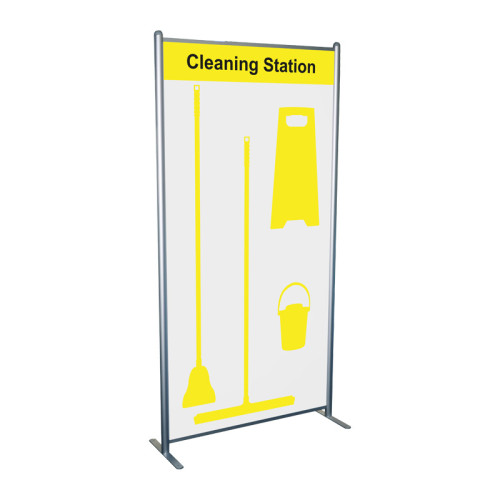 Shadowboard in Frame - Style C (Yellow) Hooks