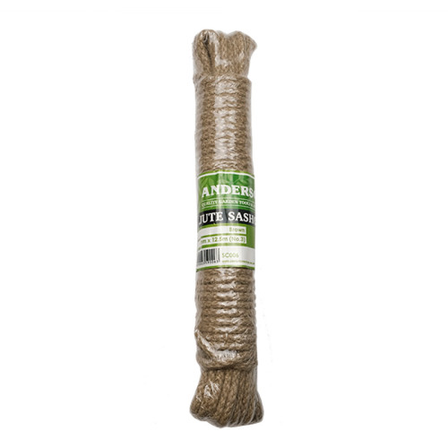 Brown Label Jute Sash Cord, 5mm x 12.5m (No 3) 
