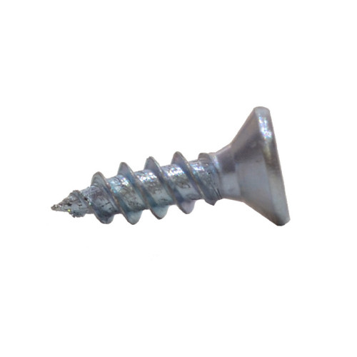 1/2" x 6 ZP Cross Recessed Hardened Twin Thread Woodscrews with Countersunk Head (200)