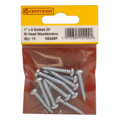Pozi Twin Thread Round Head Screws